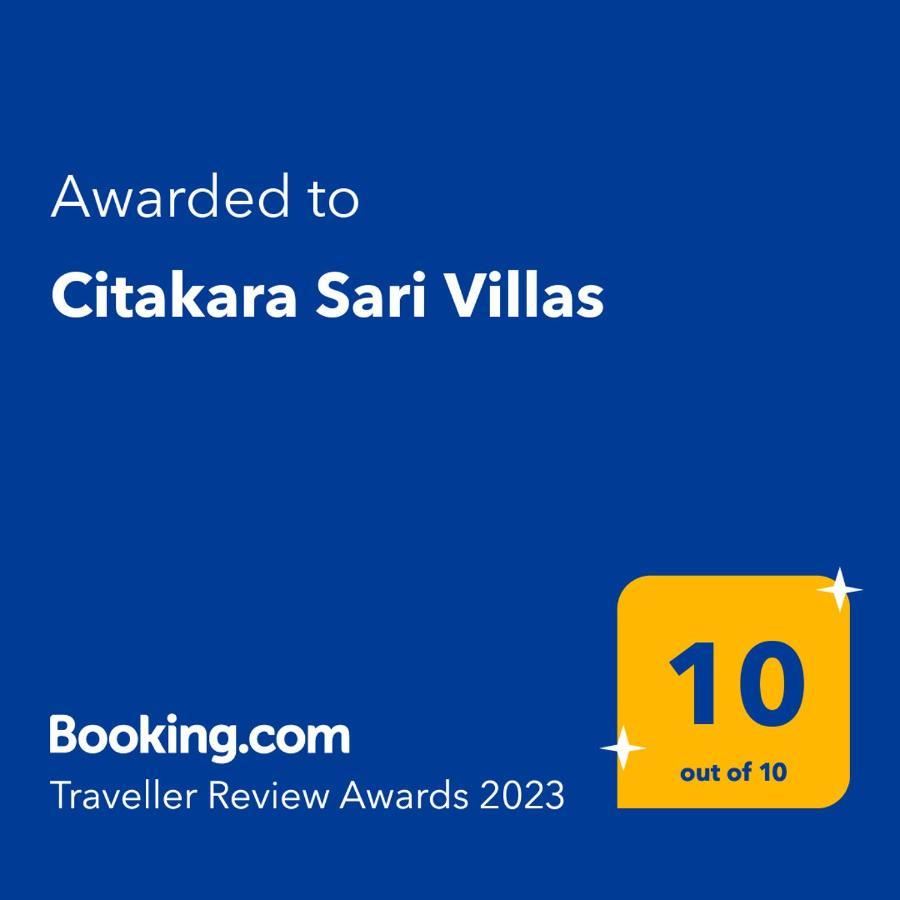 Oceanfront Citakara Sari Villas Candidasa Exteriör bild