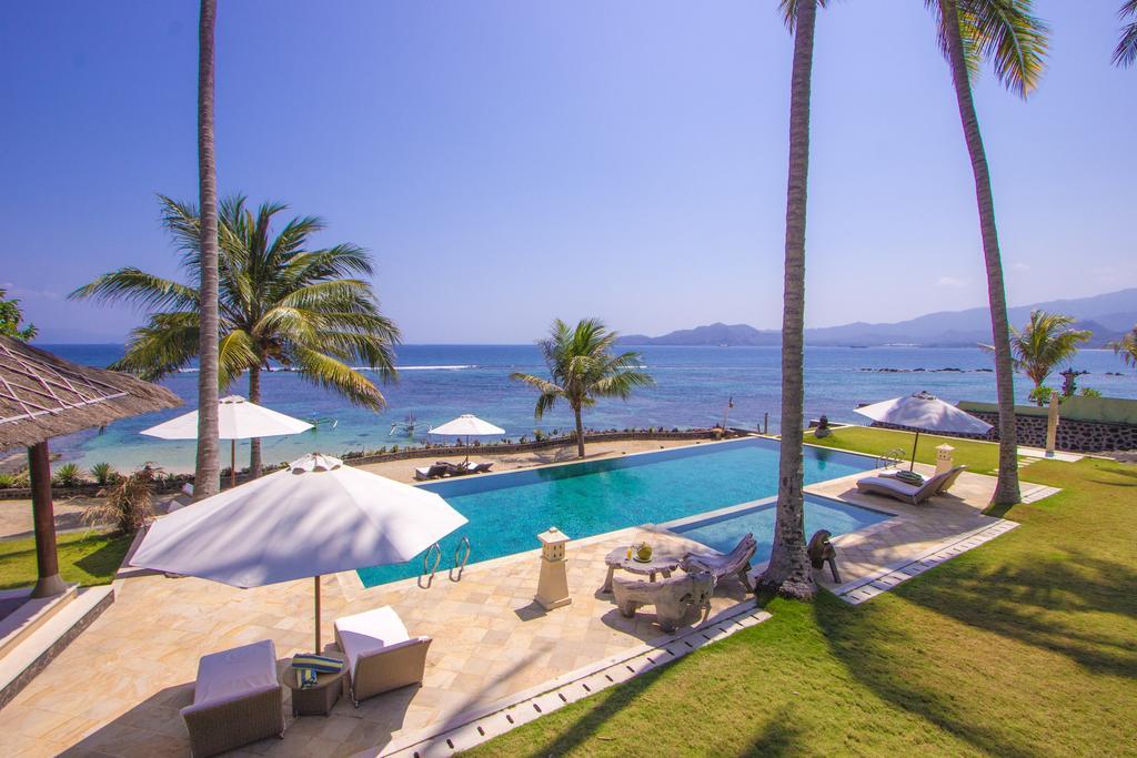 Oceanfront Citakara Sari Villas Candidasa Exteriör bild