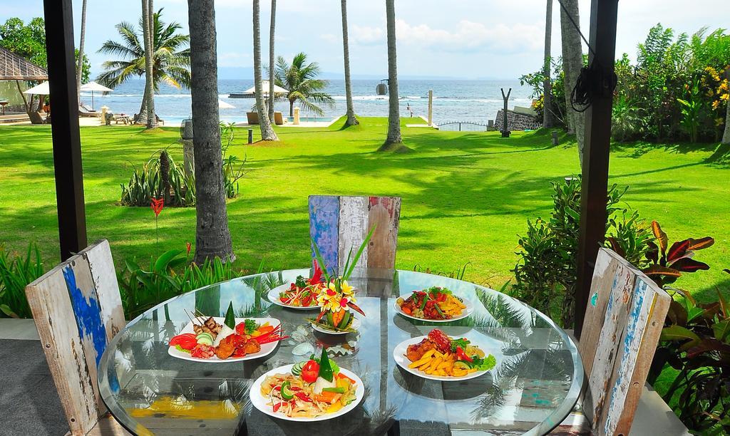 Oceanfront Citakara Sari Villas Candidasa Exteriör bild